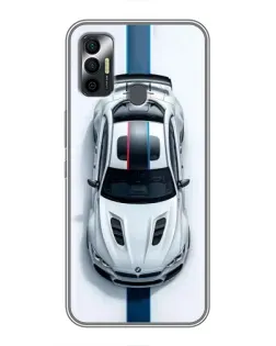 Чехол для TECNO Spark 7P с картинкой «Вид сверху — BMW M» Чехол для TECNO Spark 7P с картинкой «Вид сверху — BMW M»