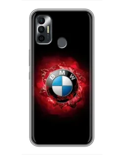 Чехол для TECNO Spark 7P с картинкой «Логотип BMW — вспышка» Чехол для TECNO Spark 7P с картинкой «Логотип BMW — вспышка»