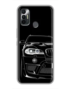 Чехол для TECNO Spark 7P с картинкой «Темный силуэт BMW» Чехол для TECNO Spark 7P с картинкой «Темный силуэт BMW»