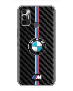 Чехол для TECNO Spark 7P с картинкой «Эмблема BMW и карбон» Чехол для TECNO Spark 7P с картинкой «Эмблема BMW и карбон»