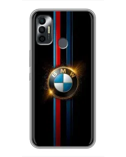Чехол для TECNO Spark 7P с картинкой «BMW M-Power неон» Чехол для TECNO Spark 7P с картинкой «BMW M-Power неон»
