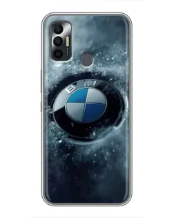 Чехол для TECNO Spark 7P с картинкой «Логотип BMW — лед» Чехол для TECNO Spark 7P с картинкой «Логотип BMW — лед»