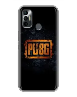 Чехол для TECNO Spark 7P с картинкой «PUBG — золотой логотип» Чехол для TECNO Spark 7P с картинкой «PUBG — золотой логотип»