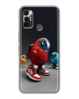 Чехол для TECNO Spark 7P с картинкой «Among Us — 3D стиль» Чехол для TECNO Spark 7P с картинкой «Among Us — 3D стиль»
