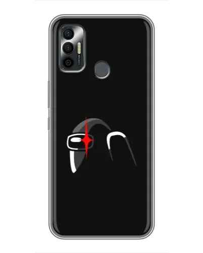 Чехол для TECNO Spark 7P с картинкой «Among Us шлем»