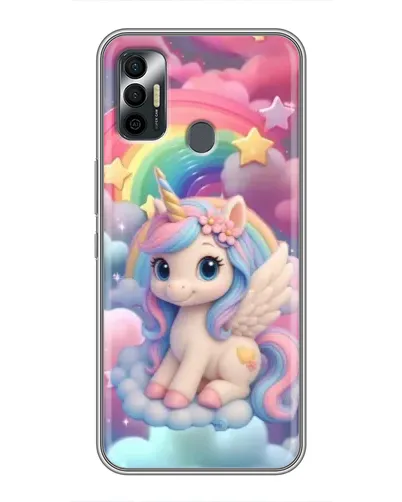 Чехол для TECNO Spark 7P с картинкой «Маленький единорог» Чехол для TECNO Spark 7P с картинкой «Маленький единорог»