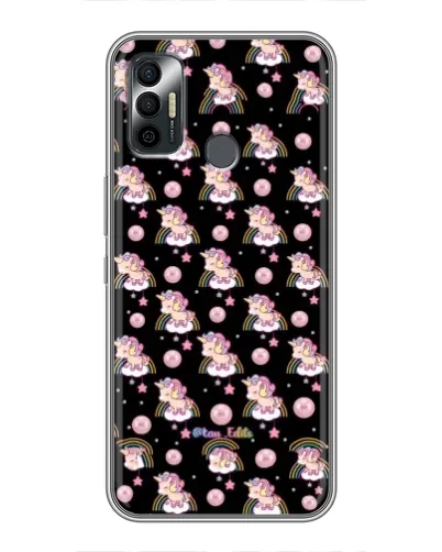 Чехол для TECNO Spark 7P с картинкой «Magic Unicorn паттерн» Чехол для TECNO Spark 7P с картинкой «Magic Unicorn паттерн»