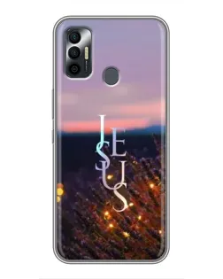 Чехол для TECNO Spark 7P с картинкой «Свет Божий ночью»
