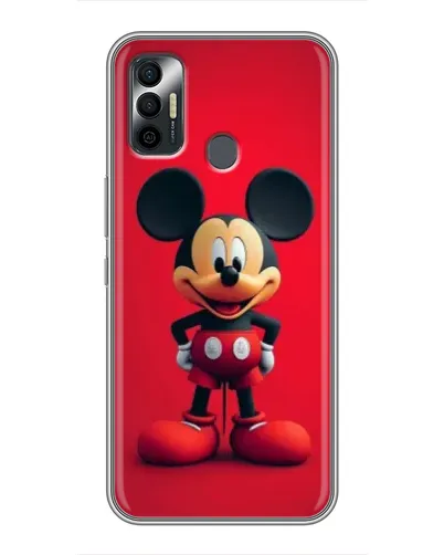 Чехол для TECNO Spark 7P с картинкой «Mickey в полный рост»