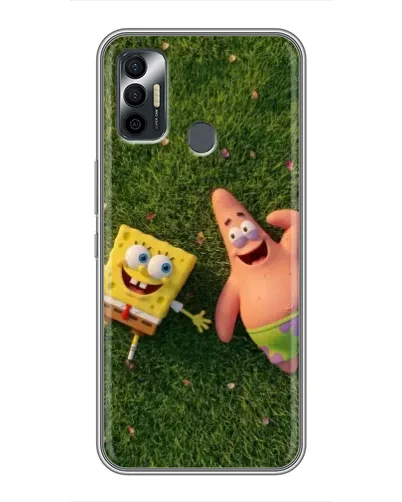 Чехол для TECNO Spark 7P с картинкой «Друзья на лужайке» Чехол для TECNO Spark 7P с картинкой «Друзья на лужайке»