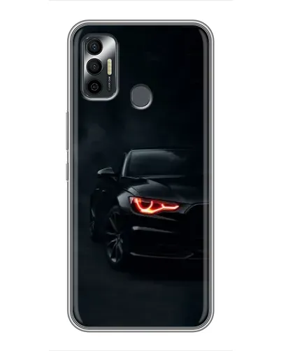 Чехол для TECNO Spark 7P с картинкой «Audi — хищный взгляд»