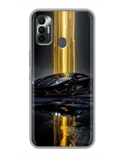 Чехол для TECNO Spark 7P с картинкой «Ночной Lamborghini драйв» Чехол для TECNO Spark 7P с картинкой «Ночной Lamborghini драйв»