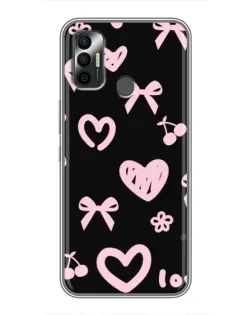 Чехол для TECNO Spark 7P с картинкой «Сатиновый бант» Чехол для TECNO Spark 7P с картинкой «Сатиновый бант»