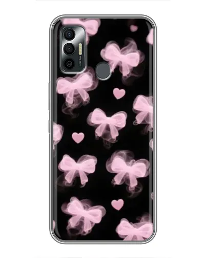 Чехол для TECNO Spark 7P с картинкой «Геометрия банта»