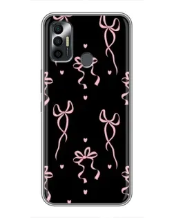 Чехол для TECNO Spark 7P с картинкой «Тонкие ленты»