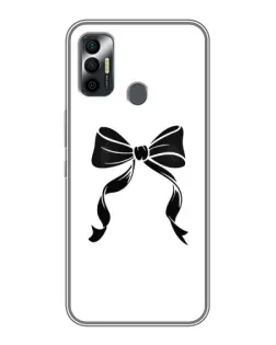 Чехол для TECNO Spark 7P с картинкой «Классический бант»