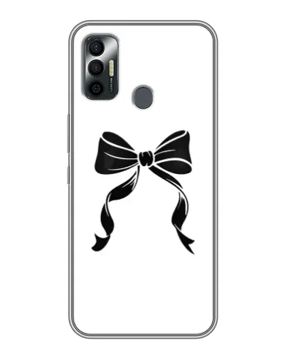 Чехол для TECNO Spark 7P с картинкой «Классический бант»