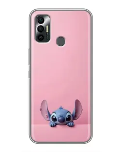 Чехол для TECNO Spark 7P с картинкой «Stitch выглядывает» Чехол для TECNO Spark 7P с картинкой «Stitch выглядывает»