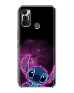 Чехол для TECNO Spark 7P с картинкой «Неоновый Stitch» Чехол для TECNO Spark 7P с картинкой «Неоновый Stitch»