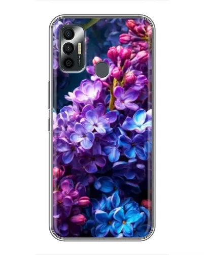 Чехол для TECNO Spark 7P с картинкой «Сиреневый цвет»