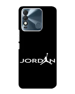 Чехол для TECNO Spark 8 с картинкой «Jordan White Logo» Чехол для TECNO Spark 8 с картинкой «Jordan White Logo»