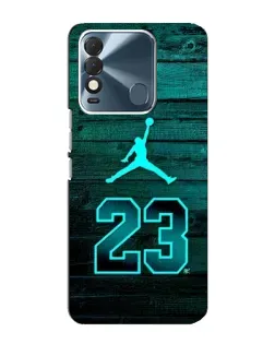 Чехол для TECNO Spark 8 с картинкой «Jordan Cyan 23» Чехол для TECNO Spark 8 с картинкой «Jordan Cyan 23»