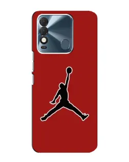 Чехол для TECNO Spark 8 с картинкой «Jordan Red Back» Чехол для TECNO Spark 8 с картинкой «Jordan Red Back»