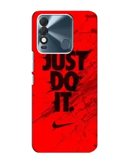 Чехол для TECNO Spark 8 с картинкой «Nike Just Do It» Чехол для TECNO Spark 8 с картинкой «Nike Just Do It»