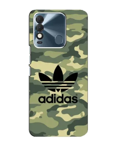Чехол для TECNO Spark 8 с картинкой «Милитари стиль Adidas» Чехол для TECNO Spark 8 с картинкой «Милитари стиль Adidas»