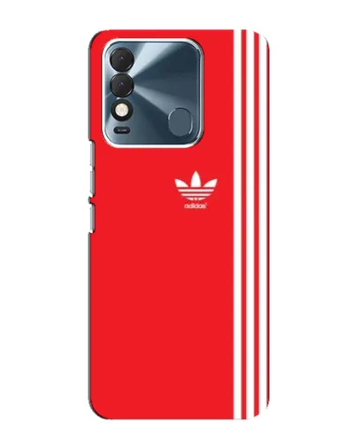 Чехол для TECNO Spark 8 с картинкой «Красный минимализм Adidas» Чехол для TECNO Spark 8 с картинкой «Красный минимализм Adidas»