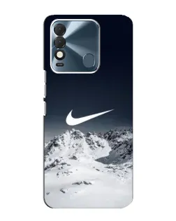 Чехол для TECNO Spark 8 с картинкой «Nike — зимние горы» Чехол для TECNO Spark 8 с картинкой «Nike — зимние горы»