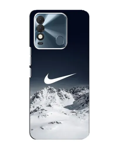 Чехол для TECNO Spark 8 с картинкой «Nike — зимние горы» Чехол для TECNO Spark 8 с картинкой «Nike — зимние горы»