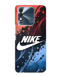 Чехол для TECNO Spark 8 с картинкой «Градиентный принт Найк» Чехол для TECNO Spark 8 с картинкой «Градиентный принт Найк»