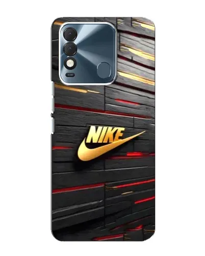 Чехол для TECNO Spark 8 с картинкой «Золотой Nike на металле» Чехол для TECNO Spark 8 с картинкой «Золотой Nike на металле»