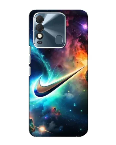 Чехол для TECNO Spark 8 с картинкой «Космический Nike Swoosh» Чехол для TECNO Spark 8 с картинкой «Космический Nike Swoosh»