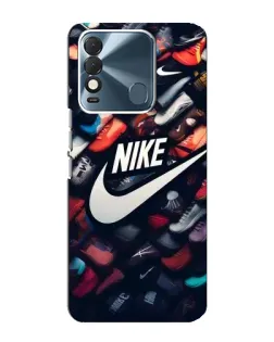 Чехол для TECNO Spark 8 с картинкой «Коллекция кроссовок Nike» Чехол для TECNO Spark 8 с картинкой «Коллекция кроссовок Nike»