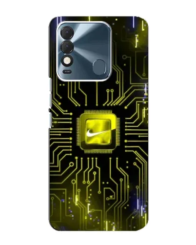 Чехол для TECNO Spark 8 с картинкой «Nike — золотая искра» Чехол для TECNO Spark 8 с картинкой «Nike — золотая искра»
