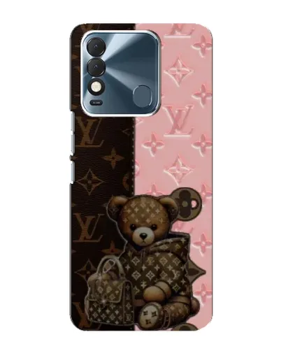 Чехол для TECNO Spark 8 с картинкой «Мишка в стиле LV» Чехол для TECNO Spark 8 с картинкой «Мишка в стиле LV»