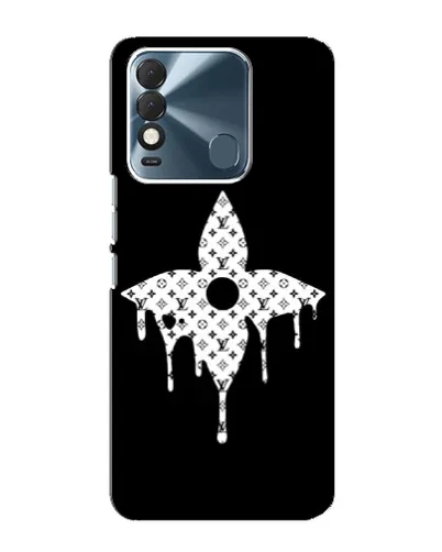 Чехол для TECNO Spark 8 с картинкой «Цветочная монограмма» Чехол для TECNO Spark 8 с картинкой «Цветочная монограмма»