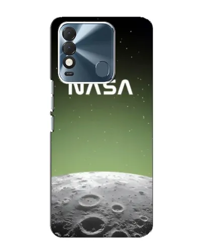Чехол для TECNO Spark 8 с картинкой «NASA — лунный градиент»