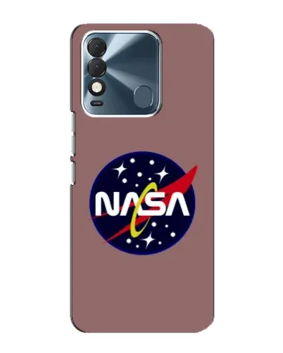 Чехол для TECNO Spark 8 с картинкой «NASA — ретро космос»