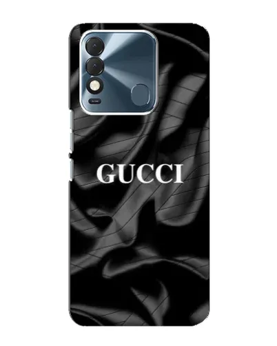 Чохол для TECNO Spark 8 з картинкою «Gucci — шовкові хвилі»