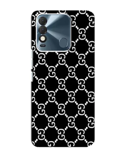 Чохол для TECNO Spark 8 з картинкою «Gucci — сітчастий паттерн»