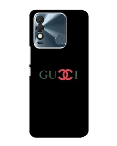 Чохол для TECNO Spark 8 з картинкою «Gucci — червоний градієнт»
