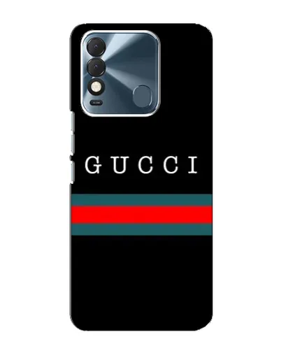 Чохол для TECNO Spark 8 з картинкою «Gucci — червоний пояс»