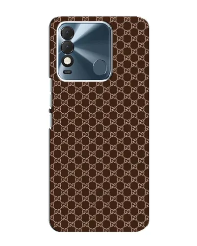 Чехол для TECNO Spark 8 с картинкой «Gucci — шоколадная сетка» Чехол для TECNO Spark 8 с картинкой «Gucci — шоколадная сетка»