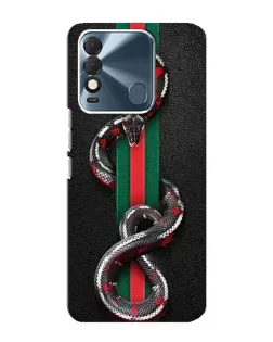 Чохол для TECNO Spark 8 з картинкою «Gucci — змія на смузі» Чохол для TECNO Spark 8 з картинкою «Gucci — змія на смузі»