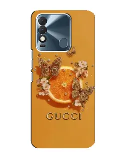 Чохол для TECNO Spark 8 з картинкою «Gucci — золоті метелики» Чохол для TECNO Spark 8 з картинкою «Gucci — золоті метелики»