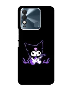 Чехол для TECNO Spark 8 с картинкой «Электрическая Kuromi» Чехол для TECNO Spark 8 с картинкой «Электрическая Kuromi»