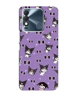 Чехол для TECNO Spark 8 с картинкой «Kuromi — паттерн» Чехол для TECNO Spark 8 с картинкой «Kuromi — паттерн»